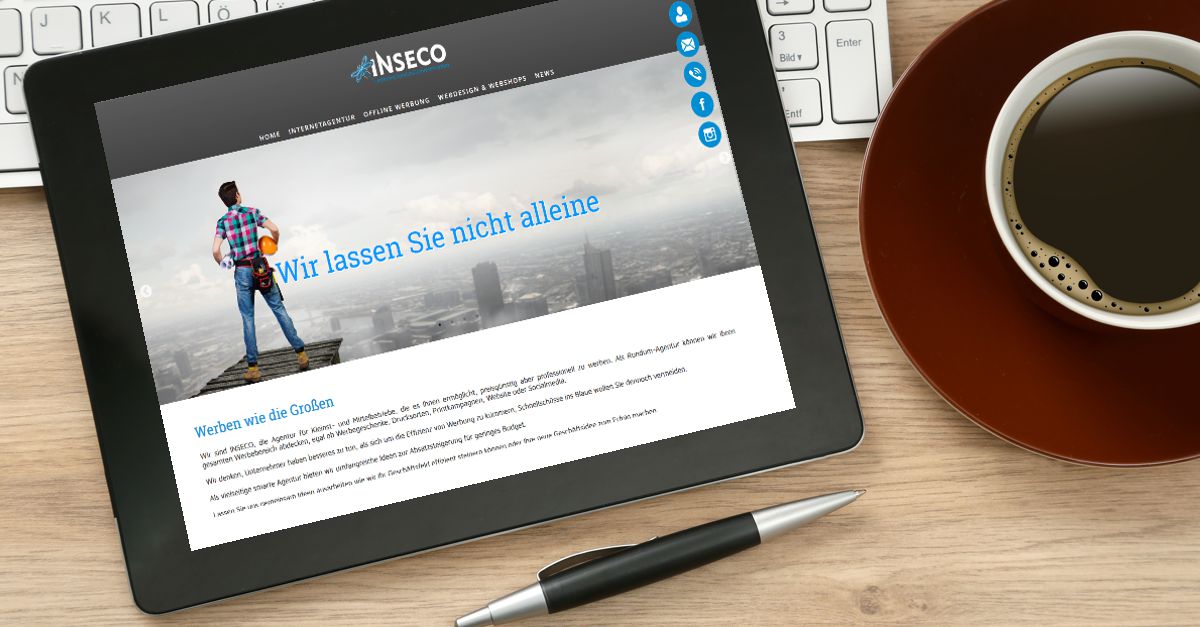 Unsere neue Website ist online!